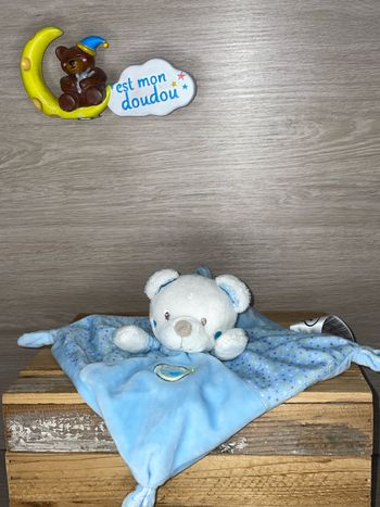 MD59 doudou ours 🐻 mots d’enfant