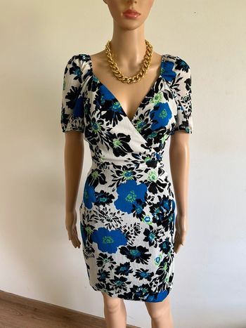 Robe imprimée neuve à manches courtes Morgan taille 38 (valeur 80€)