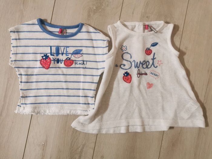 T-shirts fille 6mois