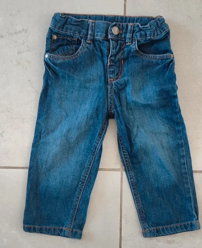 Lot de 2 pantalons hiver garçon taille 18 mois - photo numéro 2