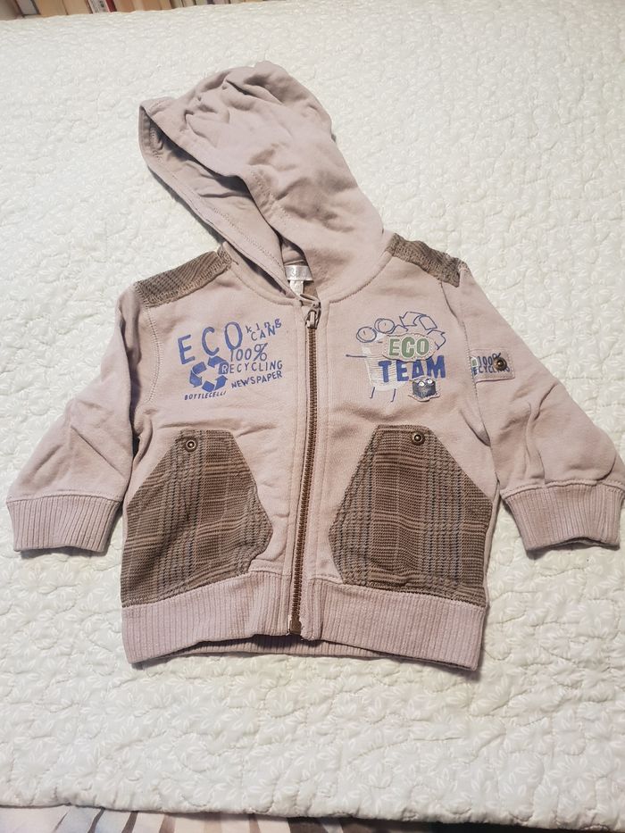 Gilet a capuche Kitchoun