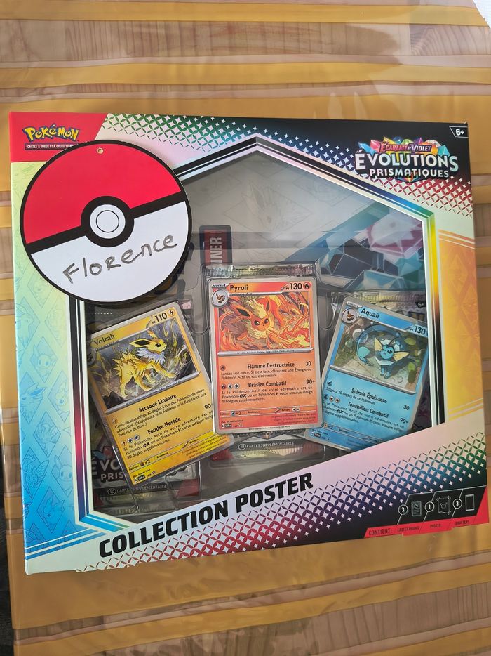 Coffret Poster Pokémon - ev8.5 Évolutions prismatiques