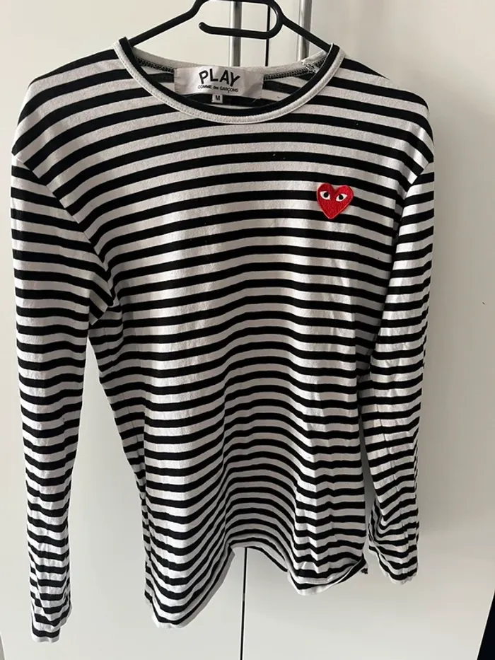 Tee-shirt Comme des Garçons manches longues