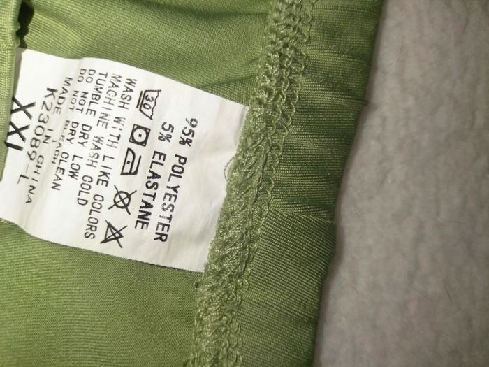 Legging vert XXL - photo numéro 2