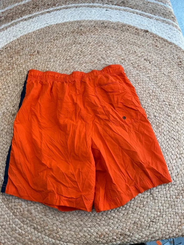 Short de Bain Nautica Orange Homme M | Très Bon État | Style Classique | BS1990 - photo numéro 2