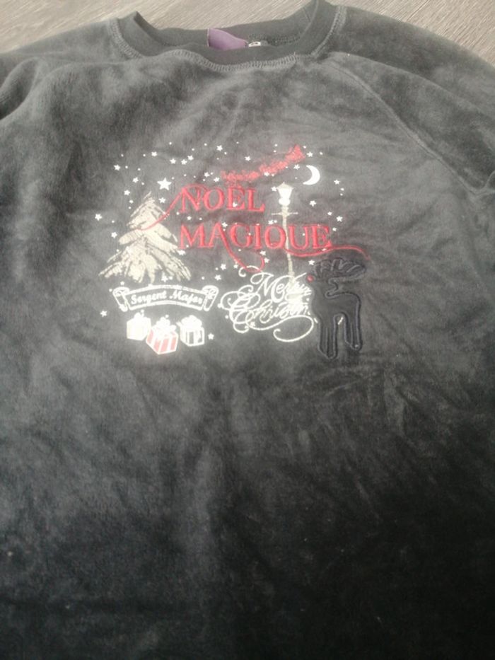 Pyjama velours noel - photo numéro 3