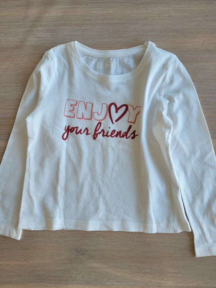 Tee-shirt manches longues 4 ans