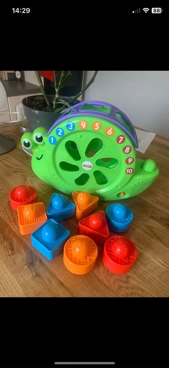 Escargot formes Fisher Price