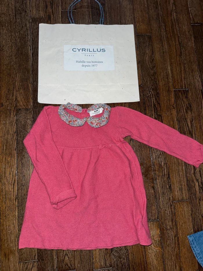 Robe maille Cyrillus  18 mois Liberty