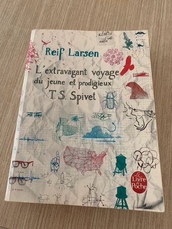 Livre reif larsen l extravagant voyage du jeune et prodigieux t.s spivet