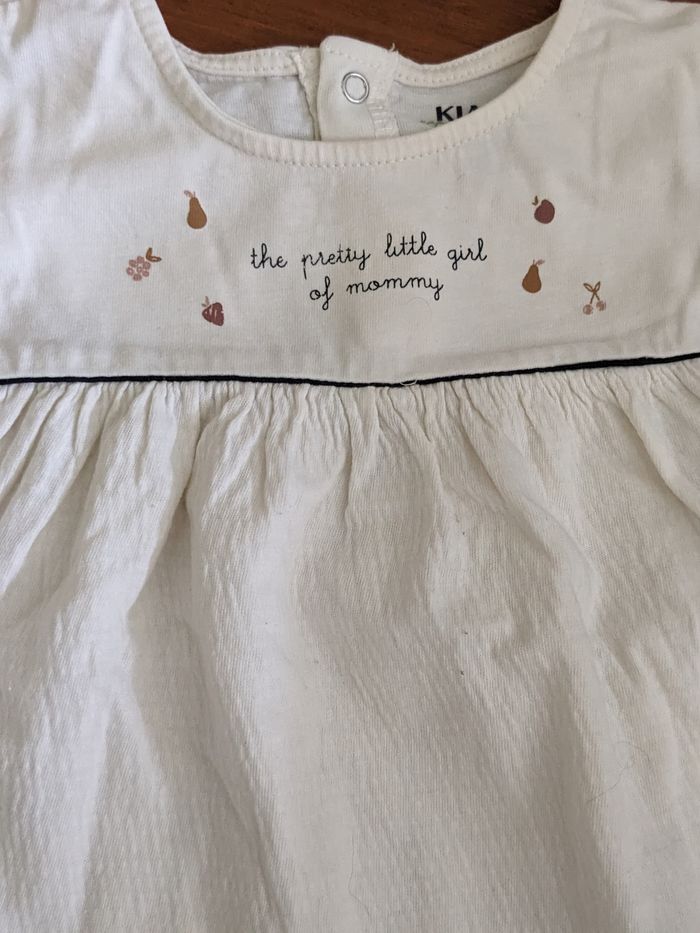 Ensemble fille coton bio 24-36 mois - photo numéro 2