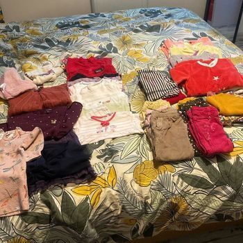 Lot hiver fille 12 mois.