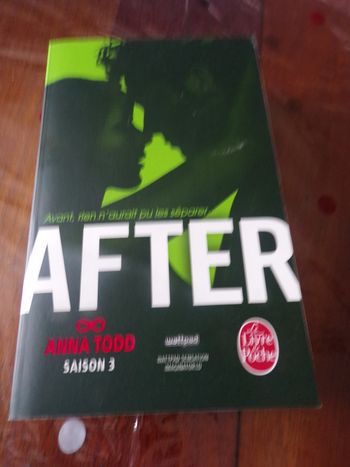Livre After saison 3 Anna Todd
