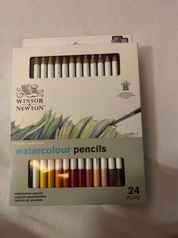 Crayon watercolour pencils neuf 