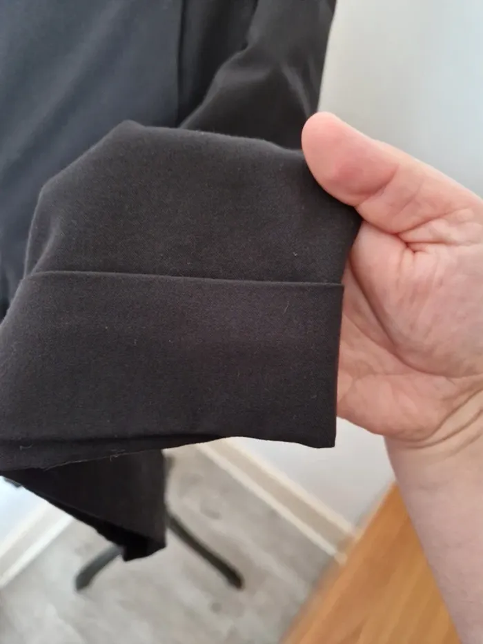 Short tailleur habillé camaïeu taille 44 noir - photo numéro 3