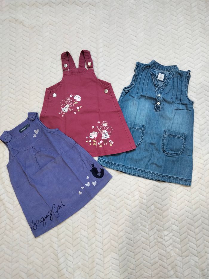 Lot de 3 robes 24 mois