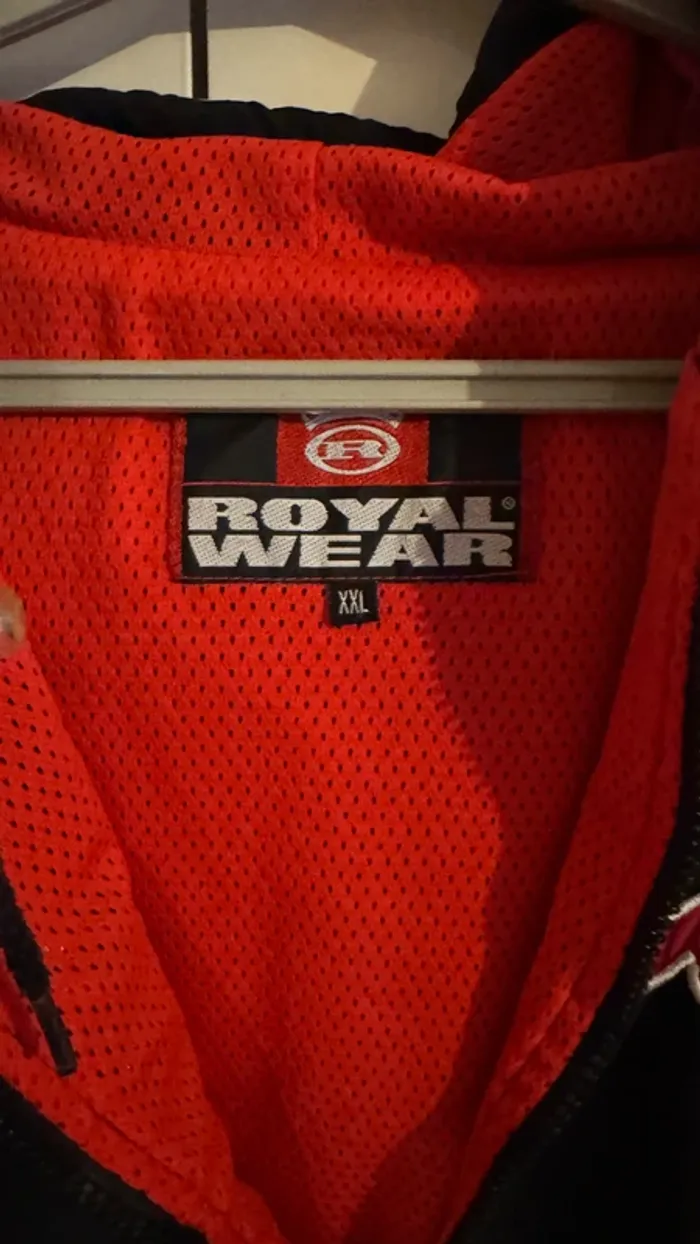 Pull sweat Royal Wear avec capuche taille XXL Vintage - photo numéro 5