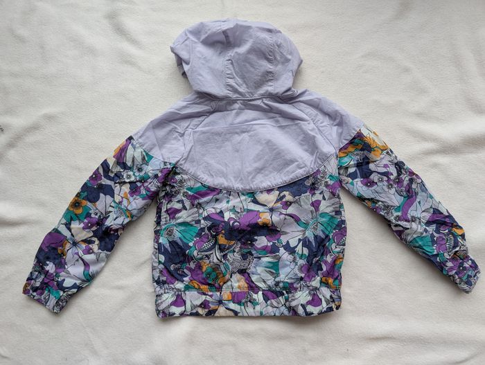 Veste fine de pluie lilas et fleurs - 4 - Nike - photo numéro 7