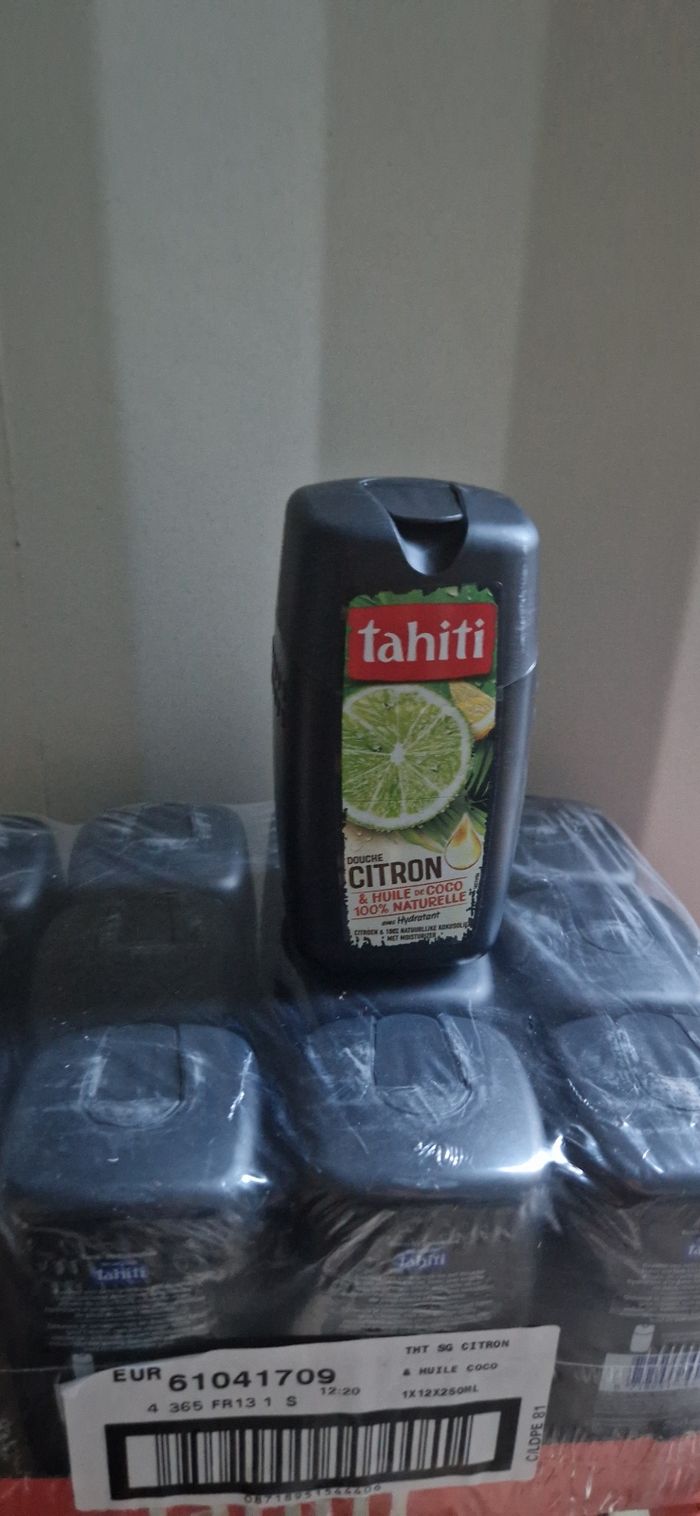 Gel douche tahiti citron