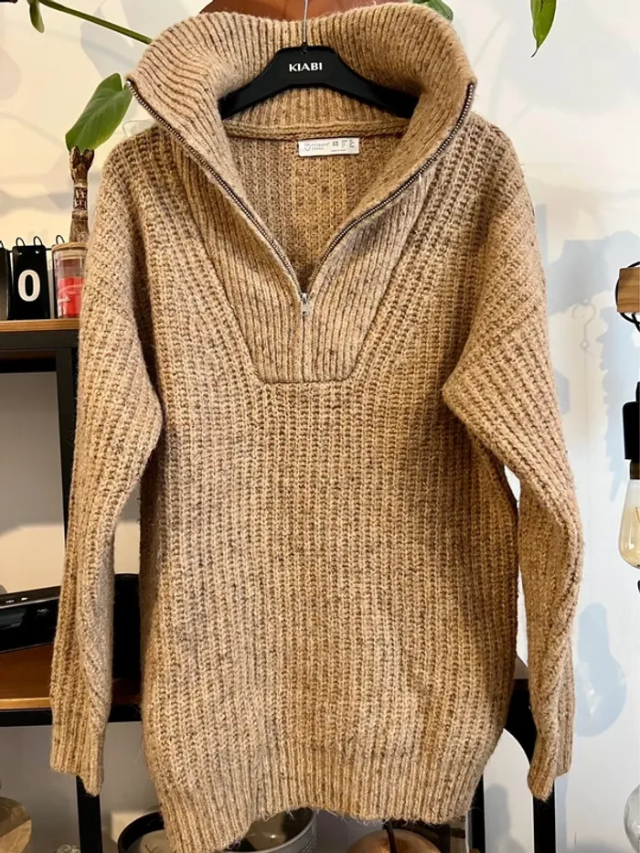 Pull col cheminée