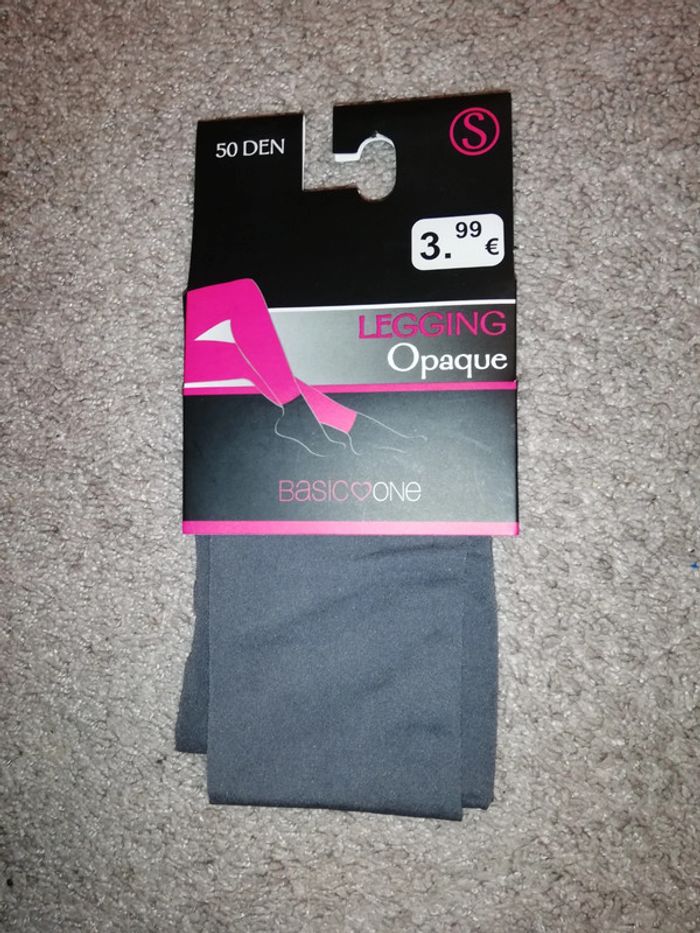 Legging collant opaque S