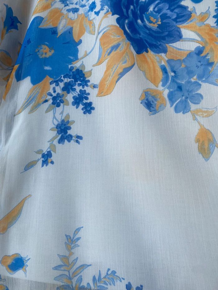 Blouse fluide a fleur Made in Italy M - photo numéro 8