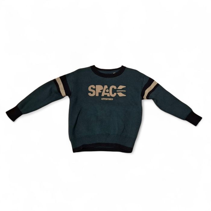 Pull bleu vert foncé 4 ans Okaidi