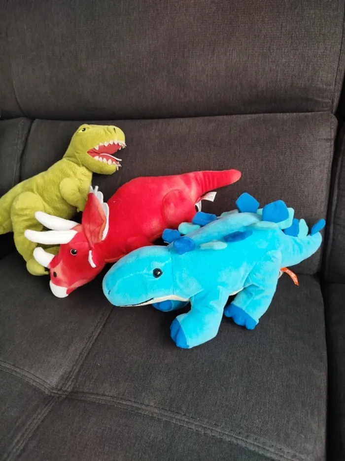Peluche dinosaure - photo numéro 2