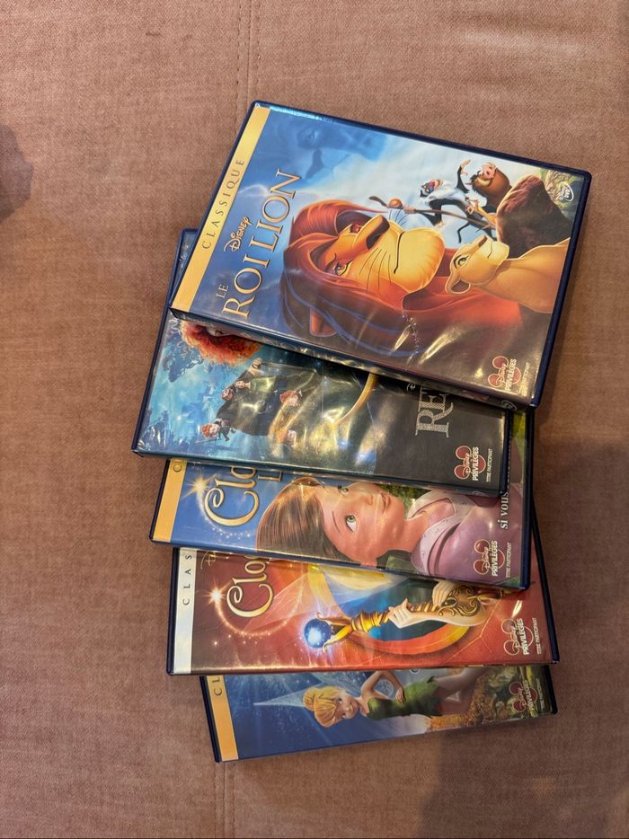 Lot de dvd Disney