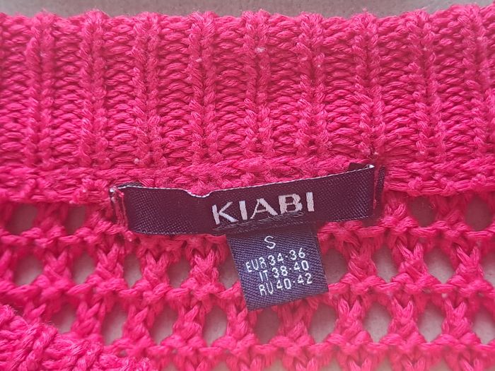 Pull ajouré Framboise Kiabi Taille S (36) - photo numéro 5
