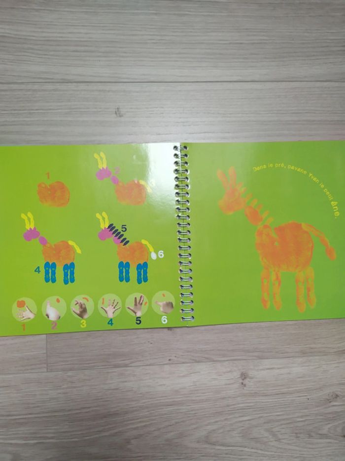 Livre Peins avec tes mains - photo numéro 4