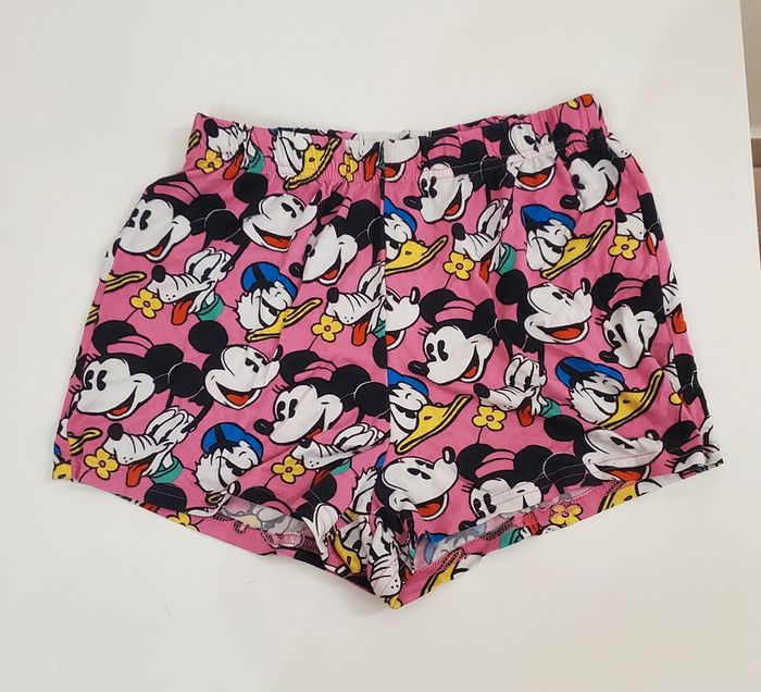 Disney Short Rose avec personnages Disney enfant fille junior Taille 10 11 ans Primark care Bon état