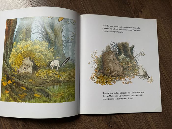 livre la maison dans les bois Inga Moore L’école des loisirs - photo numéro 3
