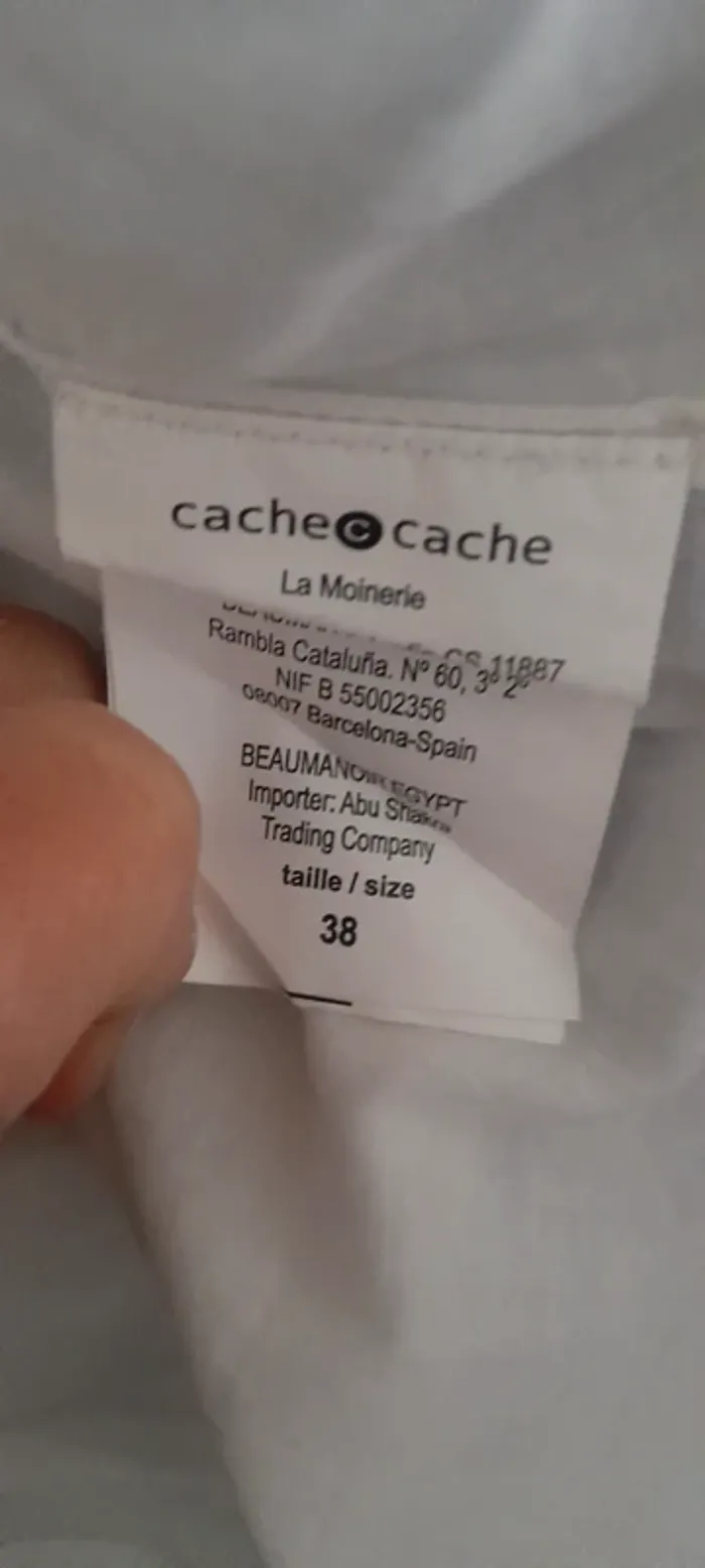Top ' cache cache" taille38 - photo numéro 3