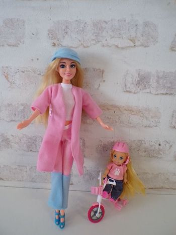 Poupée "Barbie" - Balade en vélo (J7)