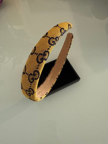 Serre tête Gucci jaune 