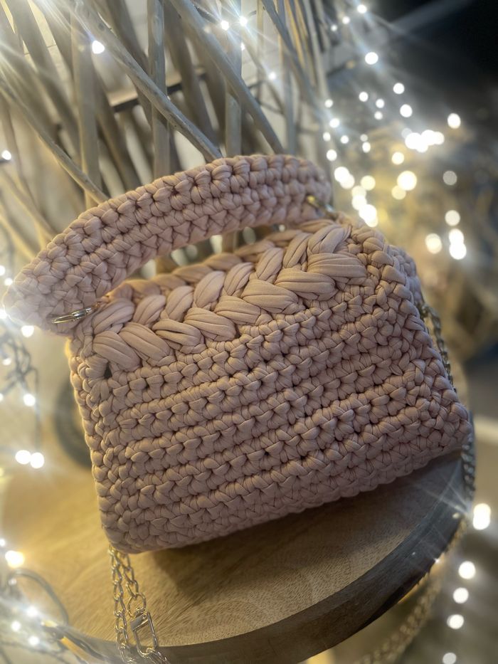 Sac à mains au crochet 🧶 - photo numéro 2