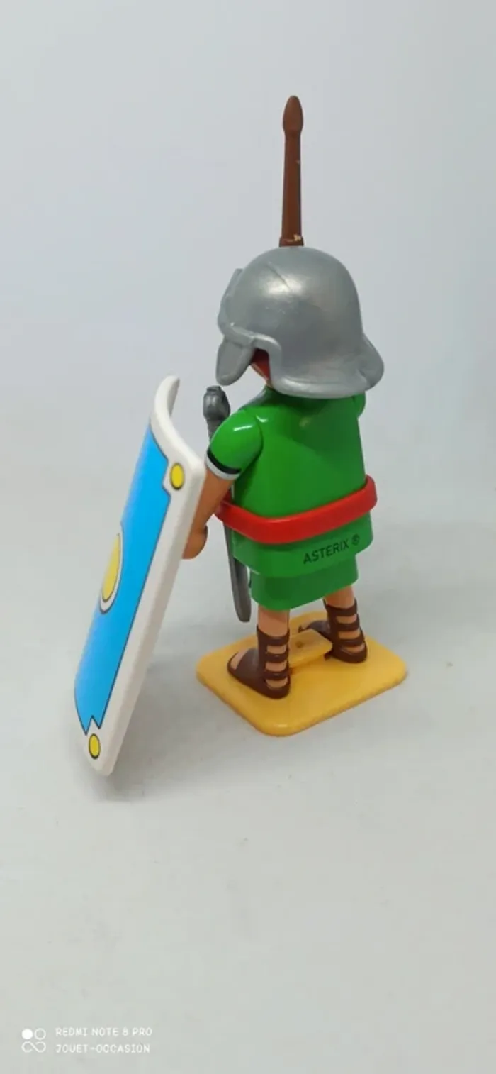 Homme légionnaire romain avec glaive à la ceinture et lance playmobil - photo numéro 3