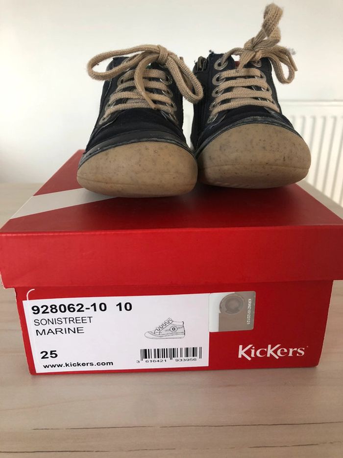 Kickers Sonistreet marine Taille 25 - photo numéro 2