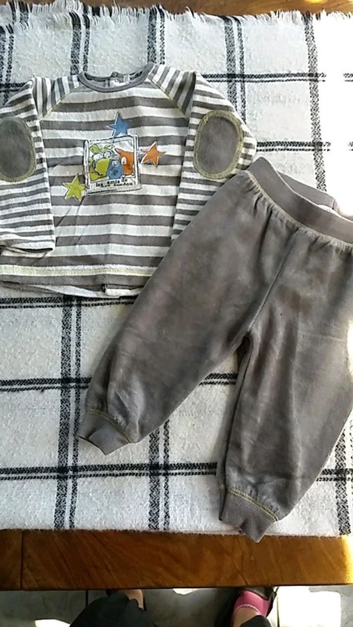 Pyjamas garçon taille 12 mois