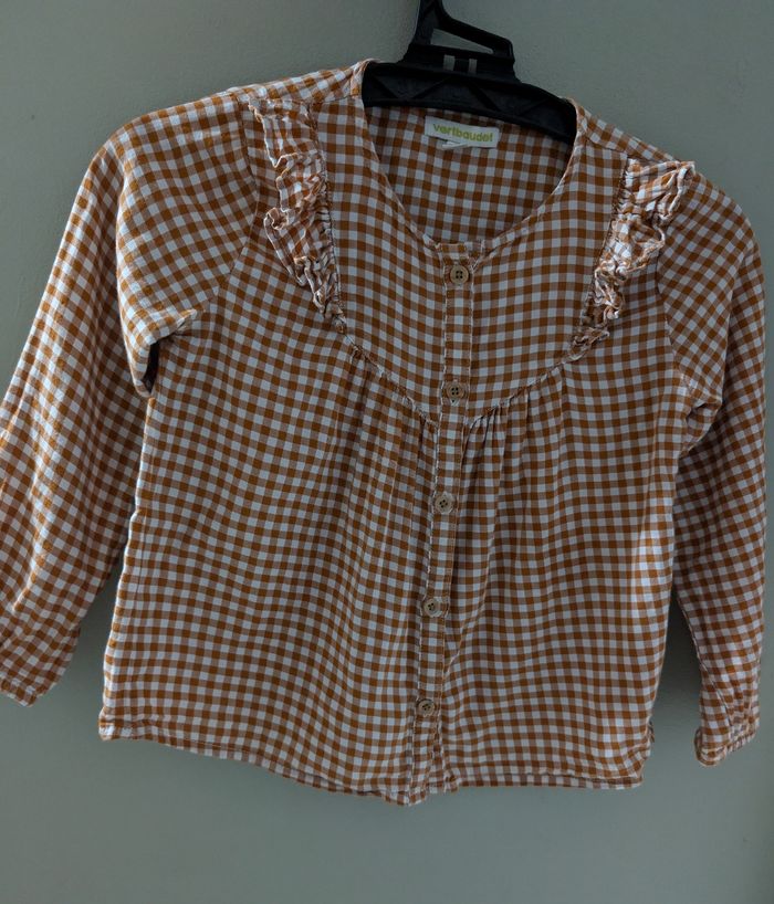 Chemise Vichy Vertbaudet, 5 ans