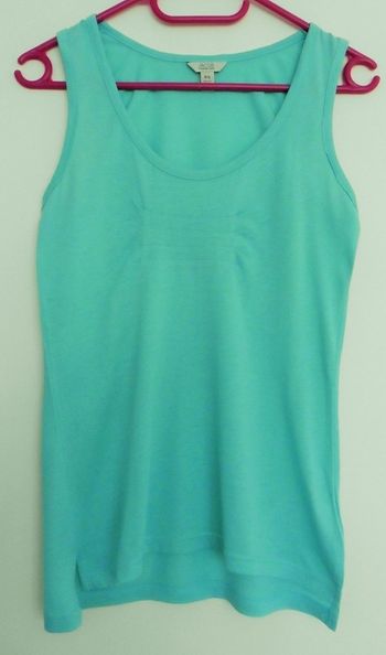 Débardeur bleu. Jacob connexion. Coton. Modal. Taille 36 / 38