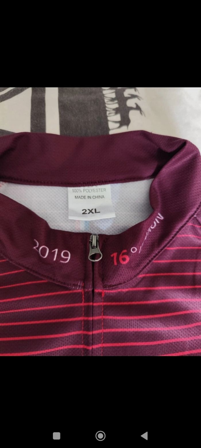 Maillot de vélo - photo numéro 2