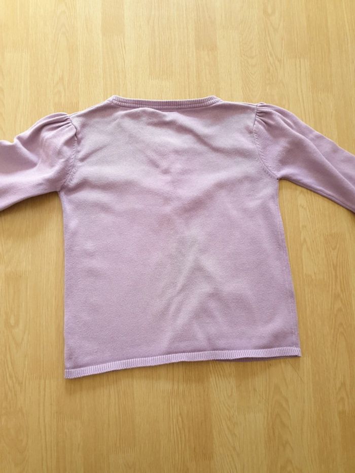 gilet violet 8 ans - photo numéro 3