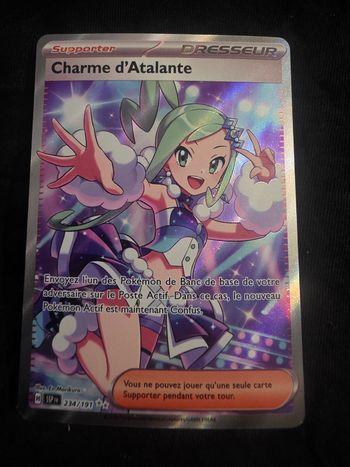 Carte pokemon charme d'Atlanta ssp 234/191