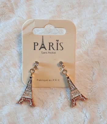Boucle d'oreilles Paris