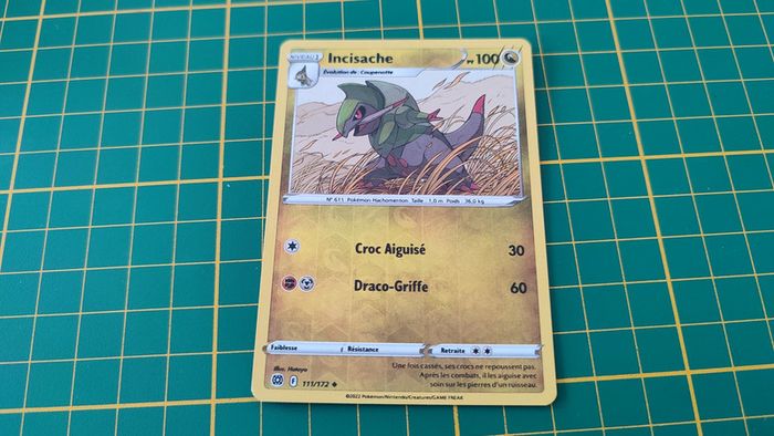 111/172 Carte Pokémon Incisache peu commune reverse Epée et Bouclier EB09 Stars Etincelantes #B10