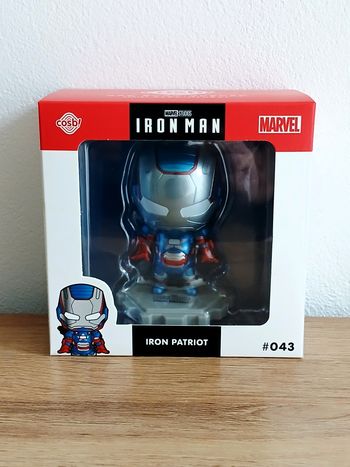 Figurine Hot Toys Cosbi Marvel Iron Man Patriot