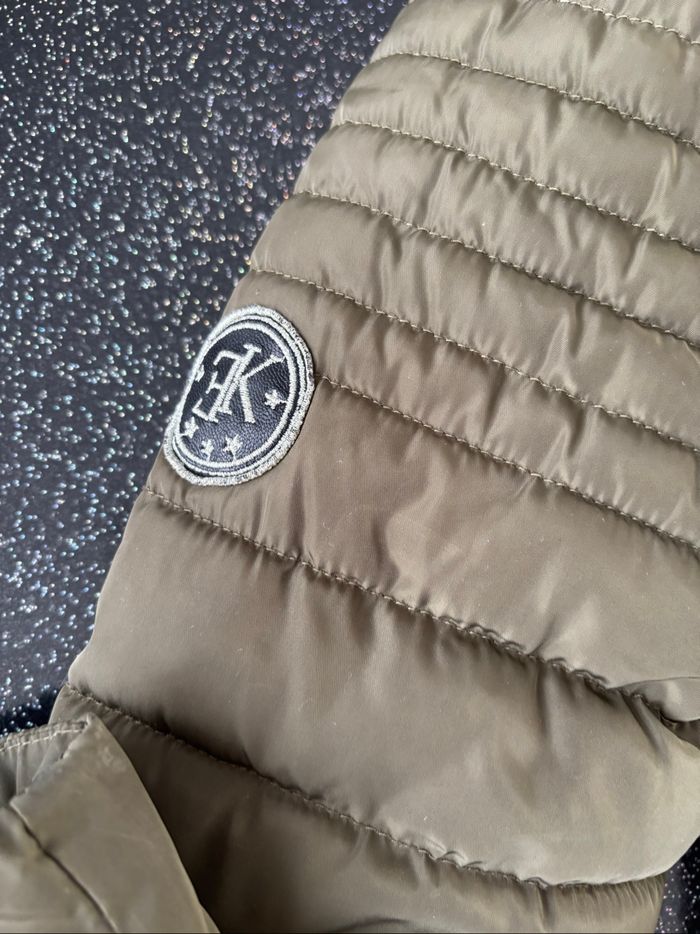 Kiabi - doudoune à capuche cintrée kaki fille 12 ans - photo numéro 4