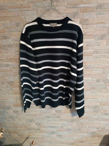 Pull rayé In Extenso XL